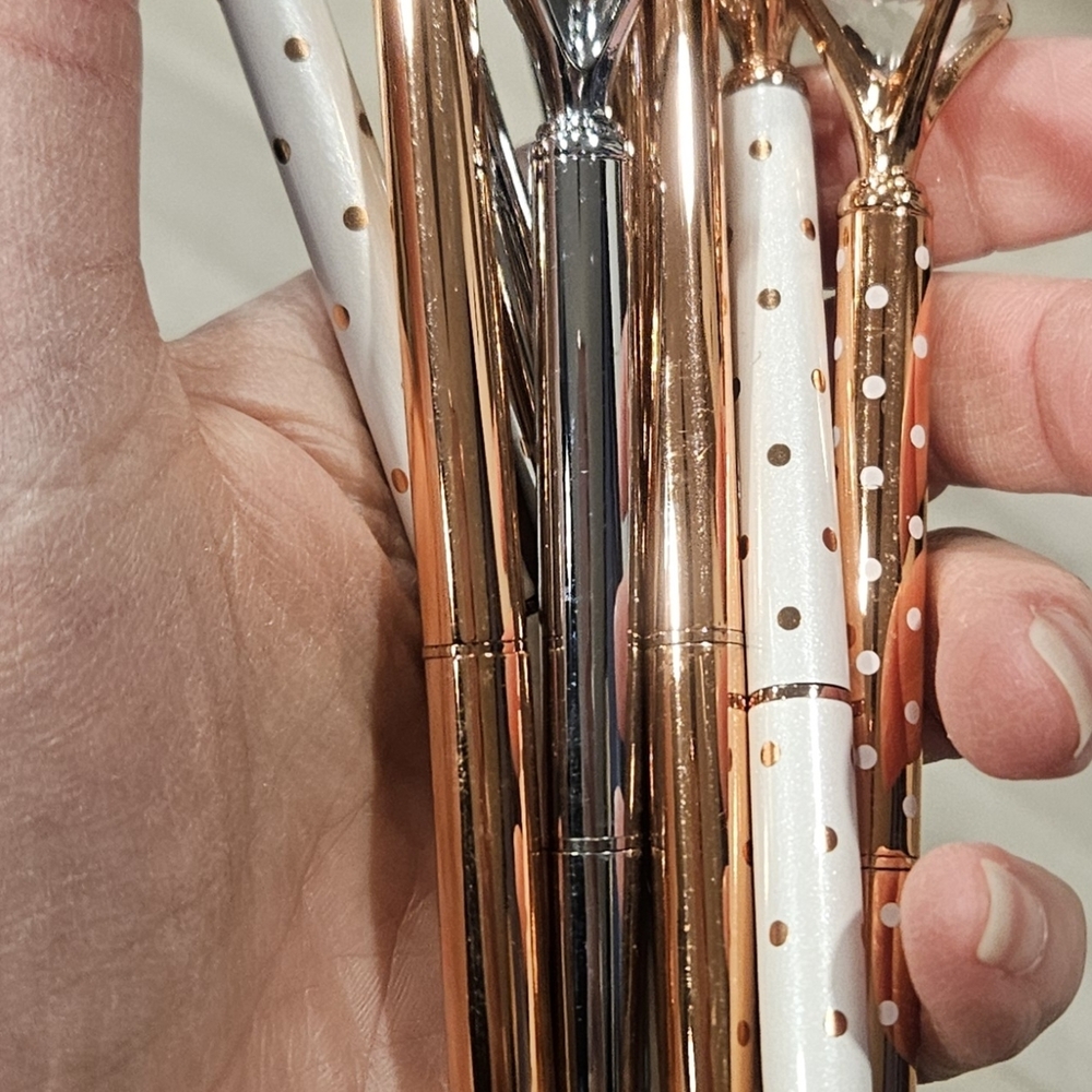 Elegant Diamond Top Pens Set - Picture 4 of 4